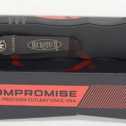 Microtech 227-1 DLCT Dirac Delta Black DLC Double Edge Dagger (USA) All Knife Brands