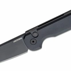 Darcform Slimfoot Auto Black Alum 3.1" 154CM Black Bade (USA) Arcform Knives