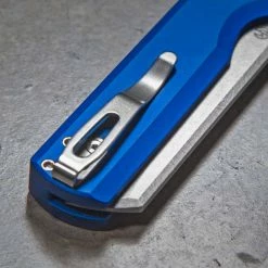 Arcform Blue Slimfoot ARC-061 Auto Knife Stonewash 3.1" 154CM (USA) 10 Arcform Blue Slimfoot ARC-061 Auto Knife Stonewash 3.1