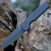 Arcform Slimfoot Operator ARC-081 Auto Blk Alum W/Tritium Button 3" 154CM (USA) Arcform Knives