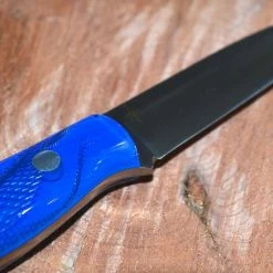 BARK RIVER KNIVES Bark River Aurora CPM 3V Knife Blue Cyclone Handles (USA)