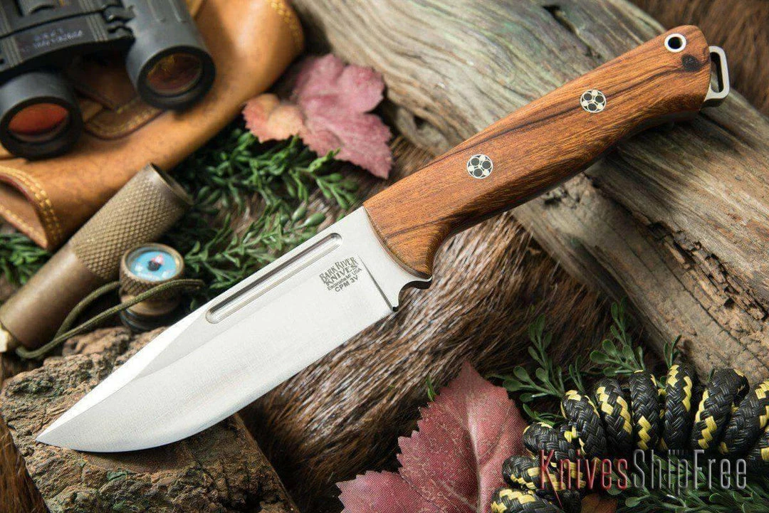 BARK RIVER KNIVES Bark River Bravo Squad Leader CPM 3V Desert Ironwood 3 BARK RIVER KNIVES Bark River Bravo Squad Leader CPM 3V Desert Ironwood