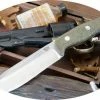BARK RIVER KNIVES Bark River Cub Knife CPM 3V Green Canvas Micarta (USA) 2 BARK RIVER KNIVES Bark River Cub Knife CPM 3V Green Canvas Micarta (USA)