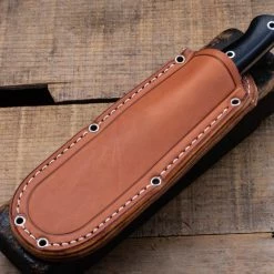 BARK RIVER KNIVES Bark River Gunny CPM 3V Dark Curly Maple, Red Liners, Mosaic Pins 10 BARK RIVER KNIVES Bark River Gunny CPM 3V Dark Curly Maple, Red Liners, Mosaic Pins