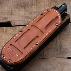 BARK RIVER KNIVES Bark River Gunny CPM 3V Knife W/ Green Canvas Micarta - Red Liners - Mosaic Pins 17 BARK RIVER KNIVES Bark River Gunny CPM 3V Knife W/ Green Canvas Micarta - Red Liners - Mosaic Pins