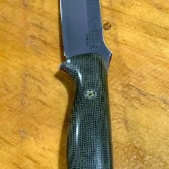 BARK RIVER KNIVES Bark River Gunny CPM 3V Knife W/ Green Canvas Micarta - Red Liners - Mosaic Pins 15 BARK RIVER KNIVES Bark River Gunny CPM 3V Knife W/ Green Canvas Micarta - Red Liners - Mosaic Pins