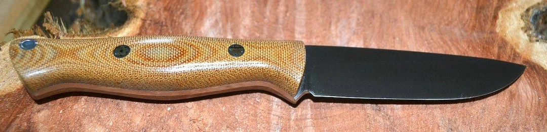 BARK RIVER KNIVES Bark River Gunny Hunter LT CPM 3V Knife Micarta W/ Mosaic Pins (USA) 3 BARK RIVER KNIVES Bark River Gunny Hunter LT CPM 3V Knife Micarta W/ Mosaic Pins (USA)