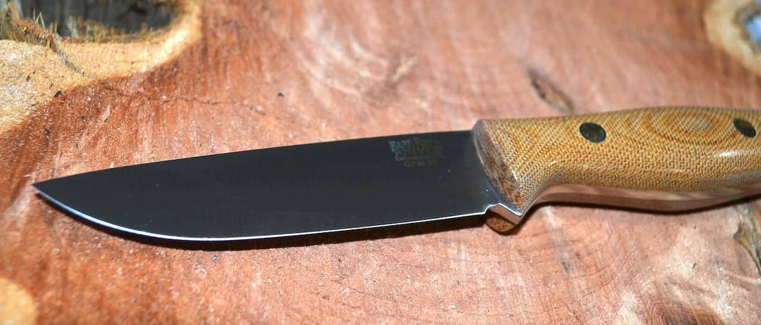 BARK RIVER KNIVES Bark River Gunny Hunter LT CPM 3V Knife Micarta W/ Mosaic Pins (USA) 5 BARK RIVER KNIVES Bark River Gunny Hunter LT CPM 3V Knife Micarta W/ Mosaic Pins (USA)