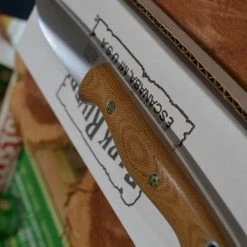 BARK RIVER KNIVES Bark River Gunny Hunter LT CPM 3V Knife Micarta W/ Mosaic Pins (USA) 14 BARK RIVER KNIVES Bark River Gunny Hunter LT CPM 3V Knife Micarta W/ Mosaic Pins (USA)