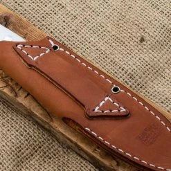 BARK RIVER KNIVES Bark River Mountaineer II Knife CruWear Black Burlap Micarta (USA)