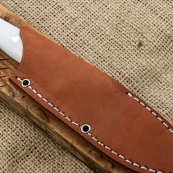 BARK RIVER KNIVES Bark River Mountaineer II Knife CruWear Black Burlap Micarta (USA)