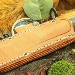 BARK RIVER KNIVES Bark River Ultralite Bushcrafter CPM 3V Firedog Micarta Black Liners Mosaic Pins 11 BARK RIVER KNIVES Bark River Ultralite Bushcrafter CPM 3V Firedog Micarta Black Liners Mosaic Pins