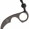 BASTINELLI CREATIONS Bastinelli Diagnostic Karambit 1.5" Black Cerakote N690C 2 BASTINELLI CREATIONS Bastinelli Diagnostic Karambit 1.5" Black Cerakote N690C