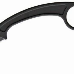 BASTINELLI CREATIONS All Knife Brands Bastinelli PiKa Fixed 1.65" Black Cerakote N690CO Hawkbill Blade