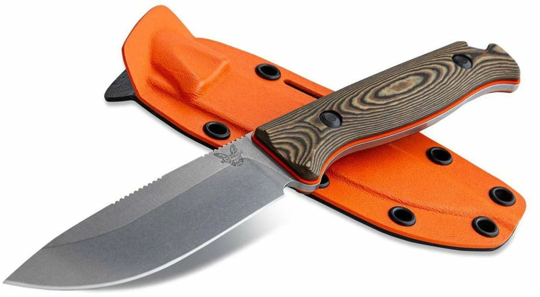 Benchmade 15002-1 Saddle Mountain Skinner Fixed Blade Knife 4.2" S90V (USA) 3 Benchmade 15002-1 Saddle Mountain Skinner Fixed Blade Knife 4.2" S90V (USA)