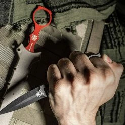 Benchmade 176BKSN-COMBO SOCP Dagger 3.22" Black W/ Trainer