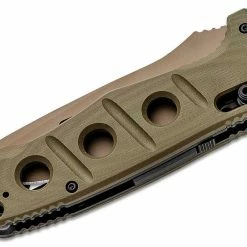 Benchmade 2750FE-2 Adamas Auto Knife 3.78" CruWear Flat Dark Earth