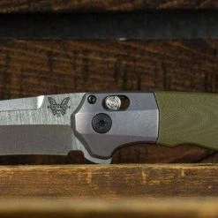 Benchmade 496 Vector Knife OD Green G-10 (3.6" Satin) 6 Benchmade 496 Vector Knife OD Green G-10 (3.6