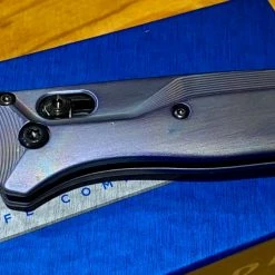 Benchmade 535GRY-1 Semi-Custom Bugout Knife W/ Ti Handles