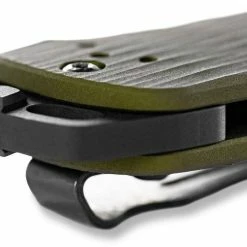 Benchmade 537GY-1 Bailout Knife Green Aluminum Knife 3.4" (USA) 17 Benchmade 537GY-1 Bailout Knife Green Aluminum Knife 3.4