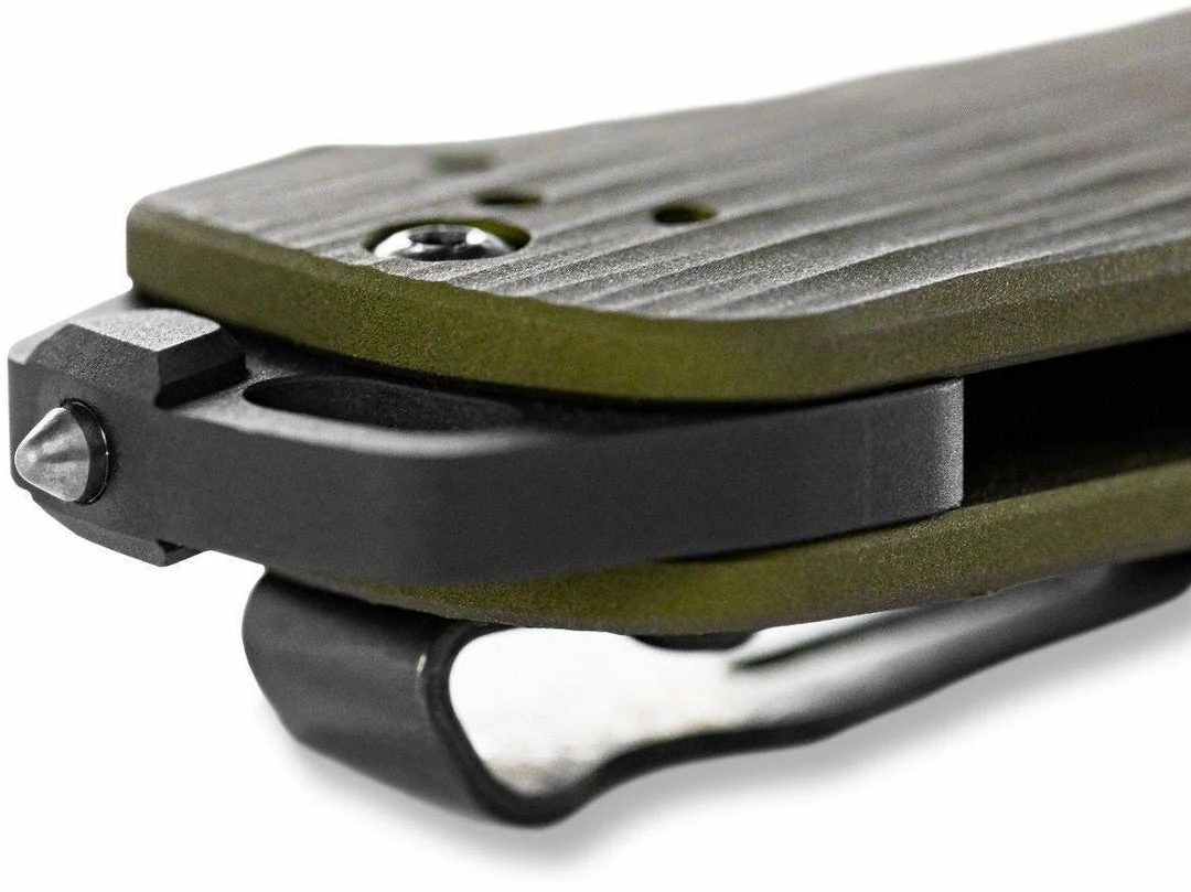 Benchmade 537GY-1 Bailout Knife Green Aluminum Knife 3.4" (USA) 7 Benchmade 537GY-1 Bailout Knife Green Aluminum Knife 3.4" (USA)