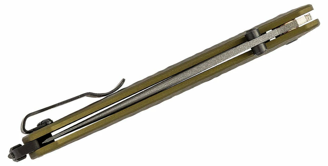 Benchmade 537GY-1 Bailout Knife Green Aluminum Knife 3.4" (USA) 11 Benchmade 537GY-1 Bailout Knife Green Aluminum Knife 3.4" (USA)