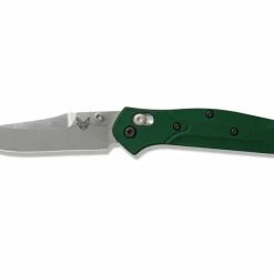 Benchmade 945 Mini Osborne Knife Plain / Reverse Tanto / Green (USA)