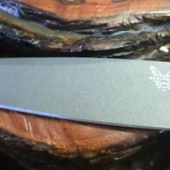 Benchmade Bailout Knife Black Grivory (3.38" Gray) 537GY 11 Benchmade Bailout Knife Black Grivory (3.38