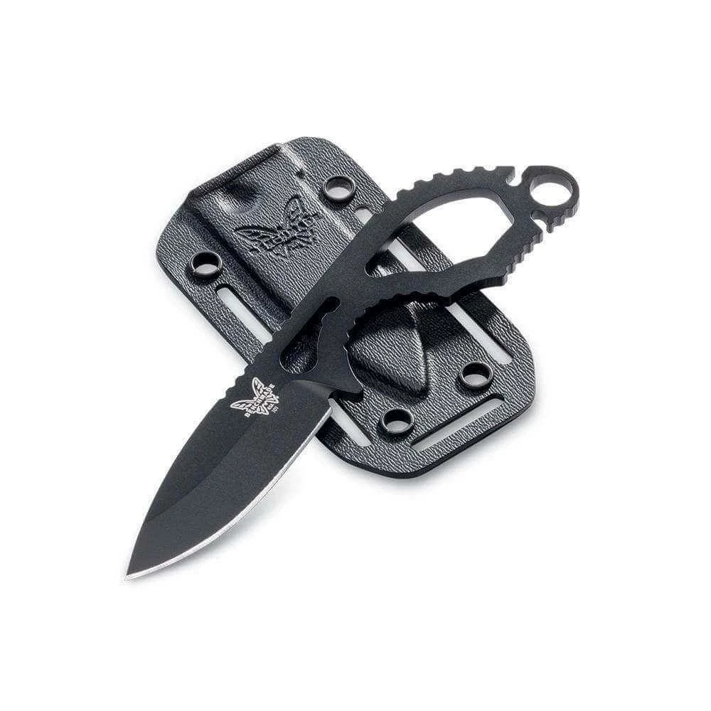 Benchmade Follow-Up Fixed Blade Black (2.6") 101BK 4 Benchmade Follow-Up Fixed Blade Black (2.6") 101BK