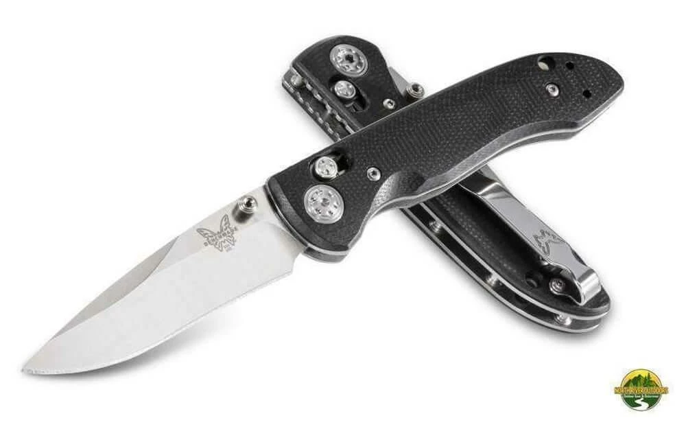 Benchmade Foray Knife Black G-10 (3.24" Satin) 698 3 Benchmade Foray Knife Black G-10 (3.24" Satin) 698