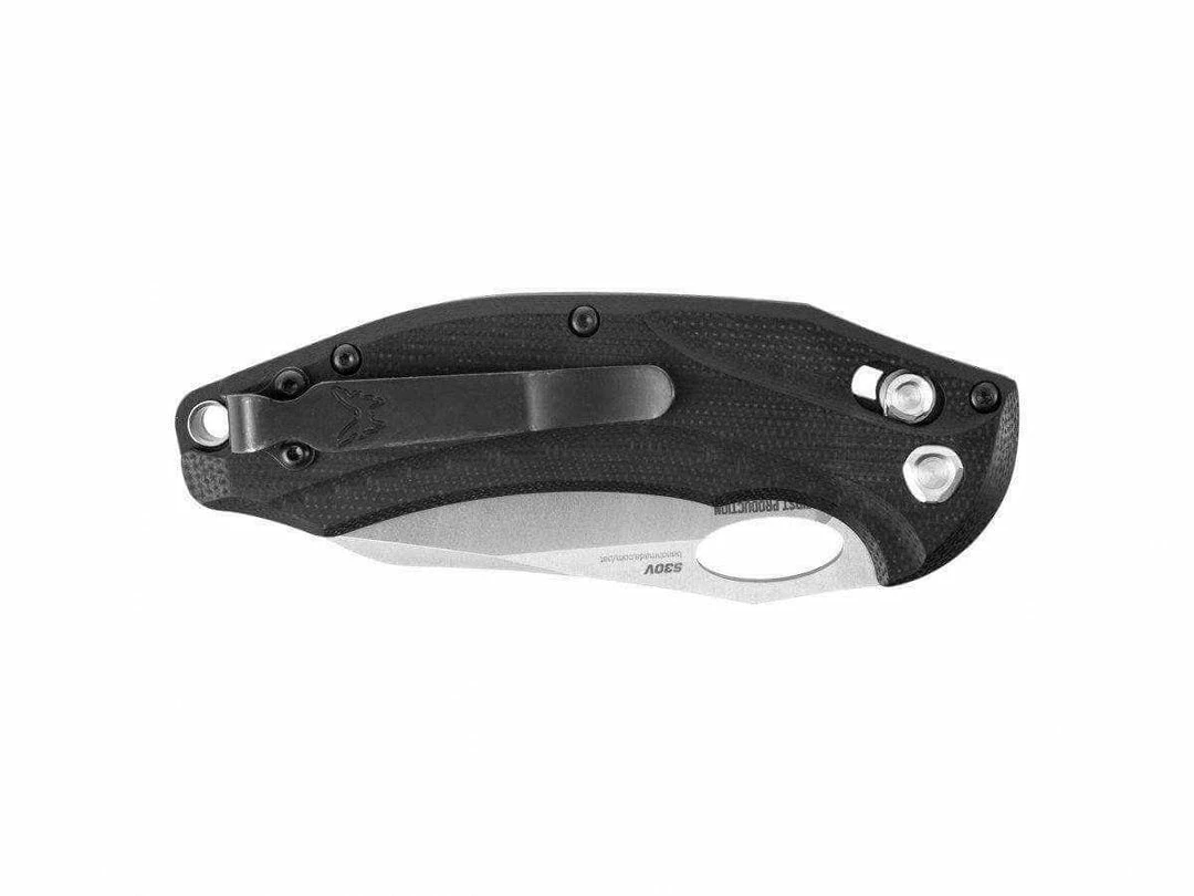 Benchmade Mini Loco AXIS Knife Black G-10 (3.38") 818 5 Benchmade Mini Loco AXIS Knife Black G-10 (3.38") 818