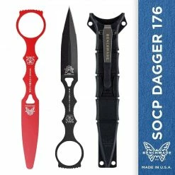 Benchmade SOCP 176BK-Combo Dagger Knife W/ Trainer (USA)