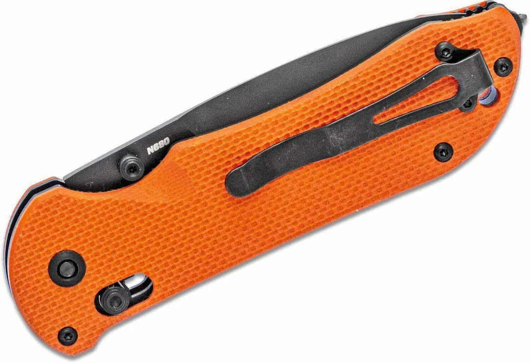 Benchmade Triage Rescue Folding Knife 3.5" Orange G10 Handles, Safety Cutter, Glass Breaker 5 Benchmade Triage Rescue Folding Knife 3.5" Orange G10 Handles, Safety Cutter, Glass Breaker