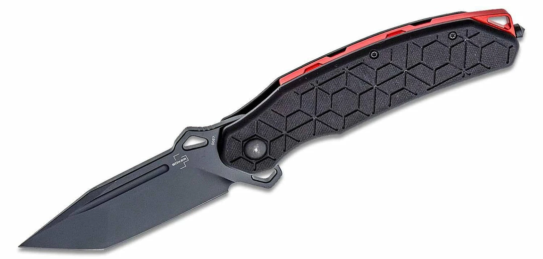 Boker 01BO151 Yokai Flipper Knife 3.7" D2 Tanto (USA) 3 Boker 01BO151 Yokai Flipper Knife 3.7" D2 Tanto (USA)