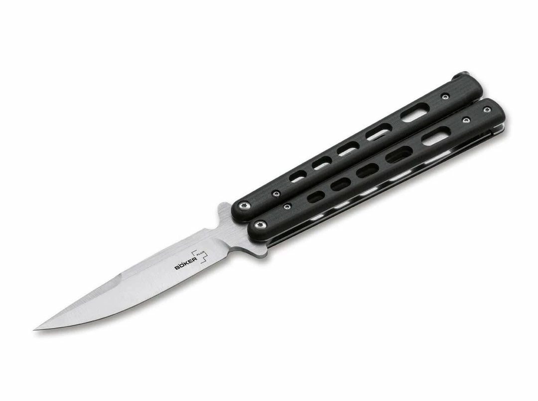 Boker 06EX228 Balisong G-10 Large Butterfly Knife 4" (USA) 3 Boker 06EX228 Balisong G-10 Large Butterfly Knife 4" (USA)