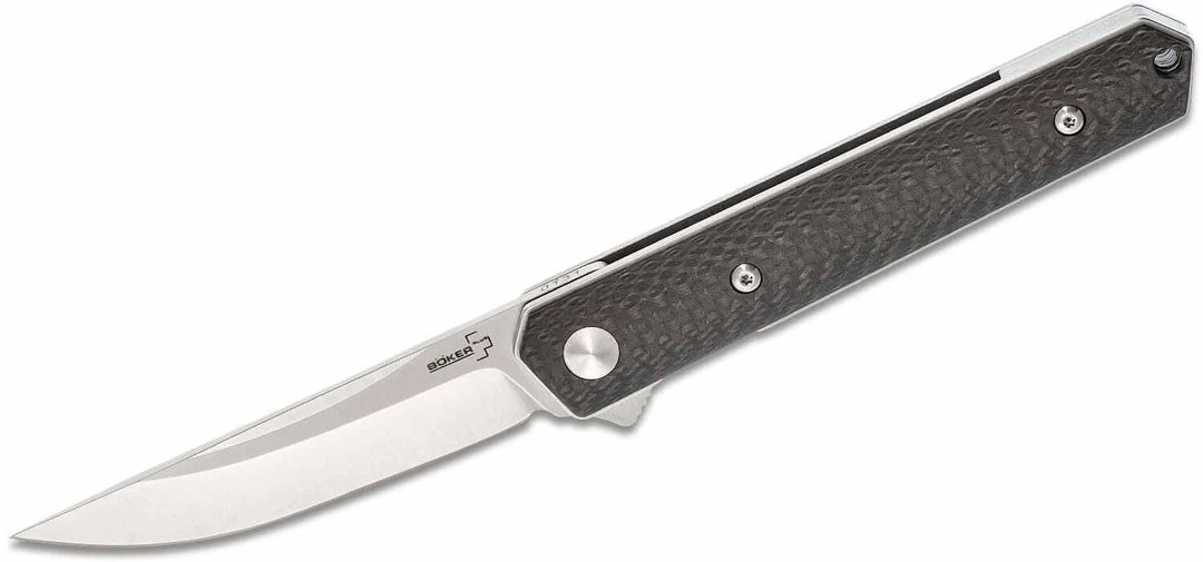 Boker Plus Burnley Kwaiken Mini Flipper 3.15" D2 , Carbon Fiber 3 Boker Plus Burnley Kwaiken Mini Flipper 3.15" D2 , Carbon Fiber