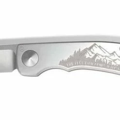 CHRIS REEVE KNIVES Chris Reeve Custom Impinda Blade Show Knife Titanium “The Climb”