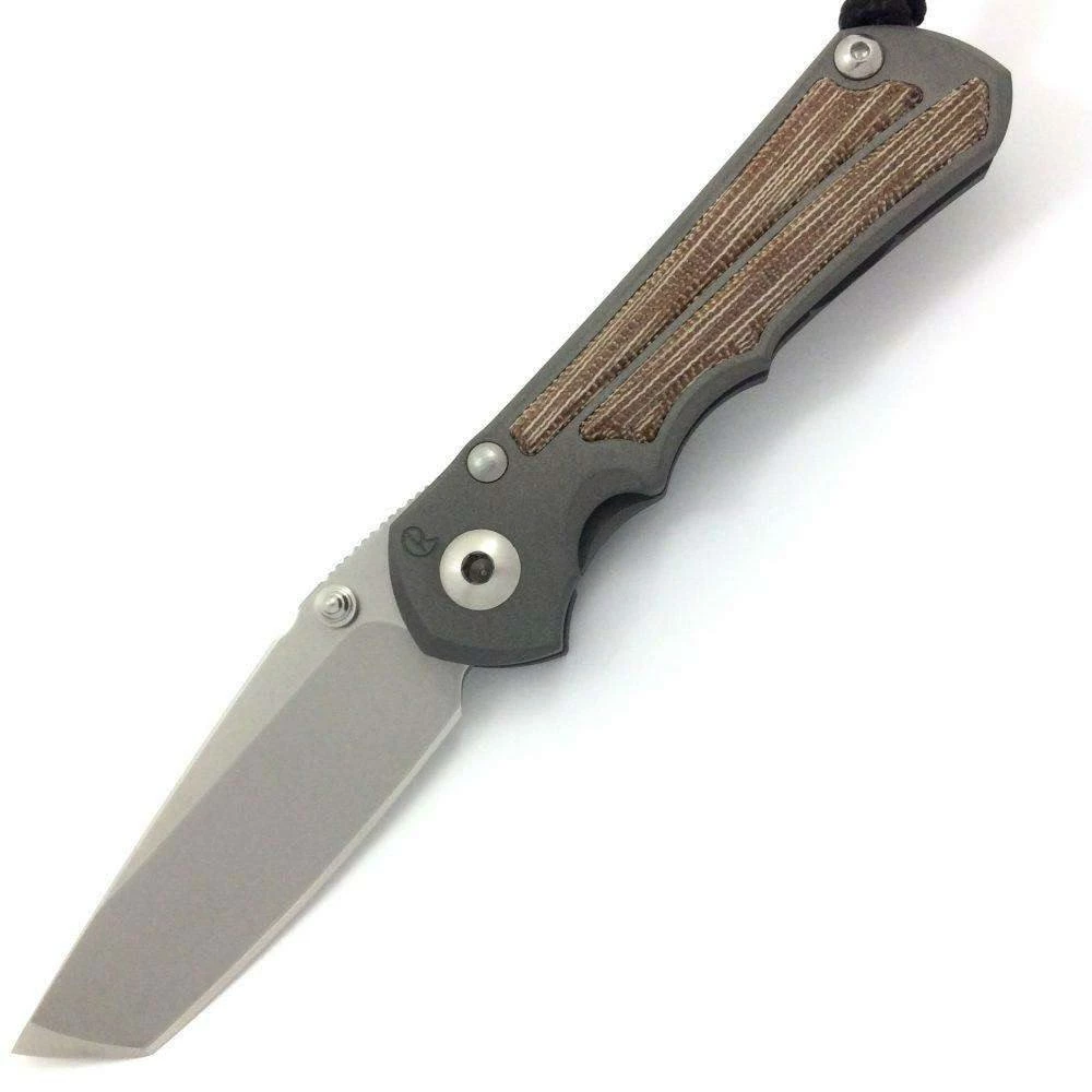 CHRIS REEVE KNIVES Chris Reeve Small Inkosi Tanto Knife Natural Canvas (2.75" SW) 3 CHRIS REEVE KNIVES Chris Reeve Small Inkosi Tanto Knife Natural Canvas (2.75" SW)