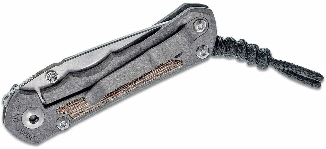 CHRIS REEVE KNIVES Chris Reeve Small Inkosi Tanto Knife Natural Canvas (2.75" SW) 5 CHRIS REEVE KNIVES Chris Reeve Small Inkosi Tanto Knife Natural Canvas (2.75" SW)