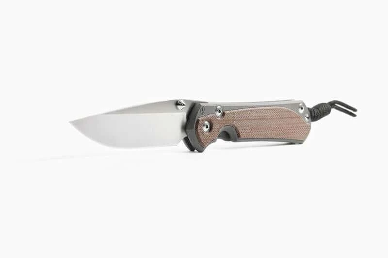 CHRIS REEVE KNIVES Chris Reeves Large Sebenza 31 Natural Canvas Micarta 9 CHRIS REEVE KNIVES Chris Reeves Large Sebenza 31 Natural Canvas Micarta