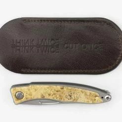 CHRIS REEVE KNIVES Chris Reeves Mnandi Inlay Box Elder