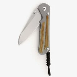 CHRIS REEVE KNIVES Chris Reeves Small Inkosi Natural Canvas Micarta