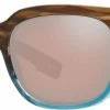 Costa Waterwoman Sunglasses Shiny Wahoo Copper Silver Mirror 580G