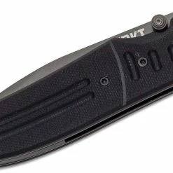 CRKT 6865 Ignitor T Assisted Folding Knife 3.38" Black G10 Handles