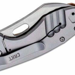 CRKT Pilar Frame Lock Knife Stainless Steel/Copper (2.4" Satin) 5311CU 9 CRKT Pilar Frame Lock Knife Stainless Steel/Copper (2.4