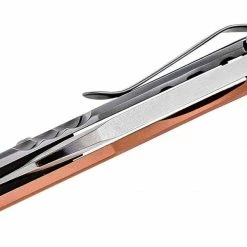 CRKT Pilar Frame Lock Knife Stainless Steel/Copper (2.4" Satin) 5311CU 10 CRKT Pilar Frame Lock Knife Stainless Steel/Copper (2.4
