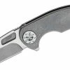 CURTISS CUSTOM KNIVES Curtiss F3 Medium Flipper Knife 3.25" CTS-XHP Slicer Blade, Standard Titanium Handles - F3 Medium SL/FL