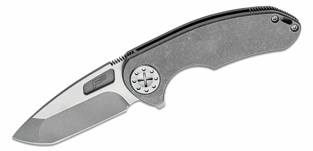 CURTISS CUSTOM KNIVES Curtiss F3 Medium Flipper Knife 3.25" CTS-XHP Spanto - F3 Medium SP/FL 3 CURTISS CUSTOM KNIVES Curtiss F3 Medium Flipper Knife 3.25" CTS-XHP Spanto - F3 Medium SP/FL