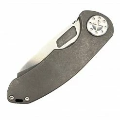CURTISS CUSTOM KNIVES Curtiss Knives F3 Medium CTS-XHP Wharncliffe Non-Flipper Slim Folder WH/NF