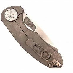 CURTISS CUSTOM KNIVES Curtiss Knives F3 Medium CTS-XHP Wharncliffe Non-Flipper Slim Folder WH/NF